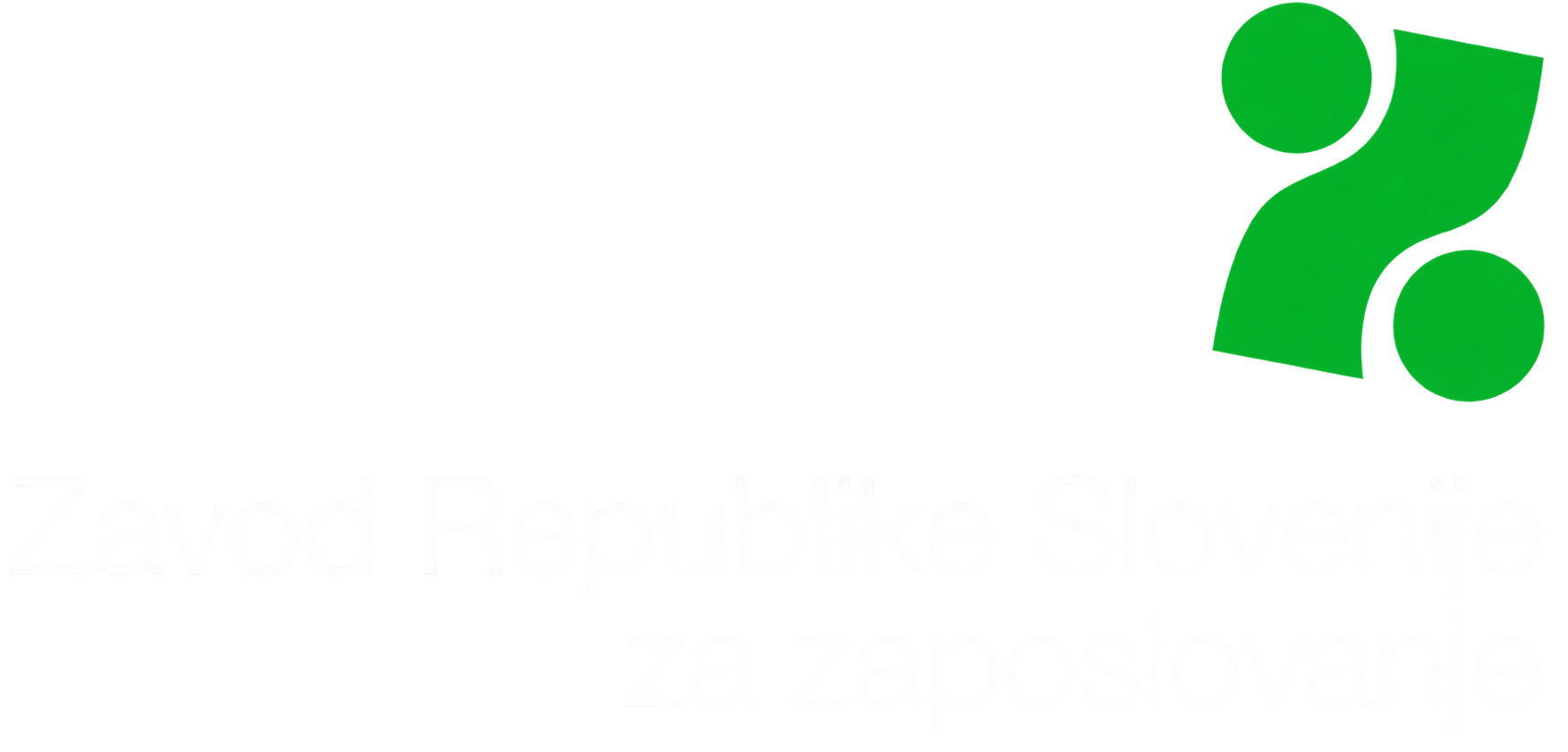 Logotip Zavod RS za zaposlovanje — naročnik AI izobraževanj AYVA Tech