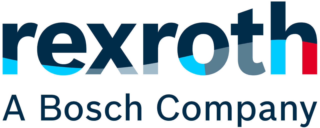 Logotip Rexroth — A Bosch Company — naročnik AI izobraževanj AYVA Tech
